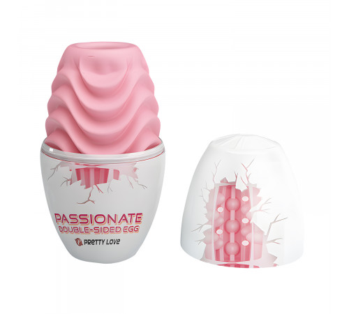 Мастурбатор яйцо двухсторонний Pretty Love Passionate Double-Side Egg Pink