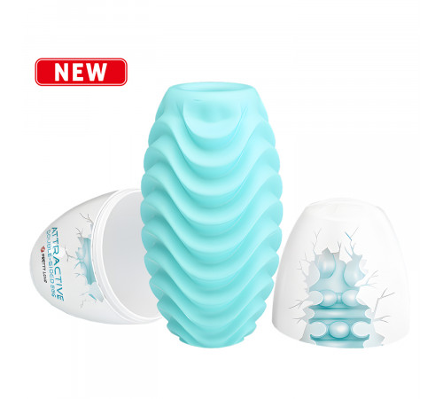 Мастурбатор яйцо двухсторонний Pretty Love Attractive Double-Side Egg Blue