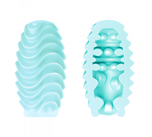 Мастурбатор яйцо двухсторонний Pretty Love Attractive Double-Side Egg Blue