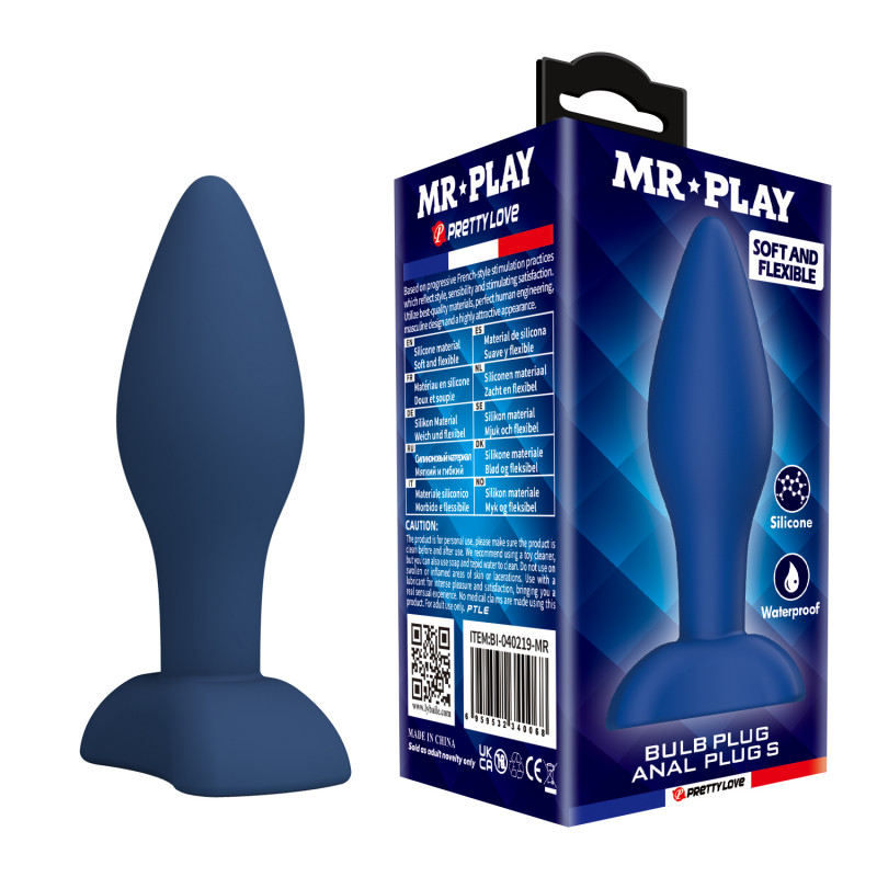Анальная пробка размер S Mr Play