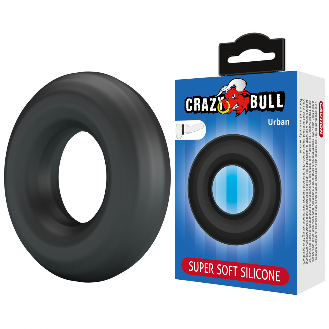 Эрекционное кольцо Crazy Bull Urban