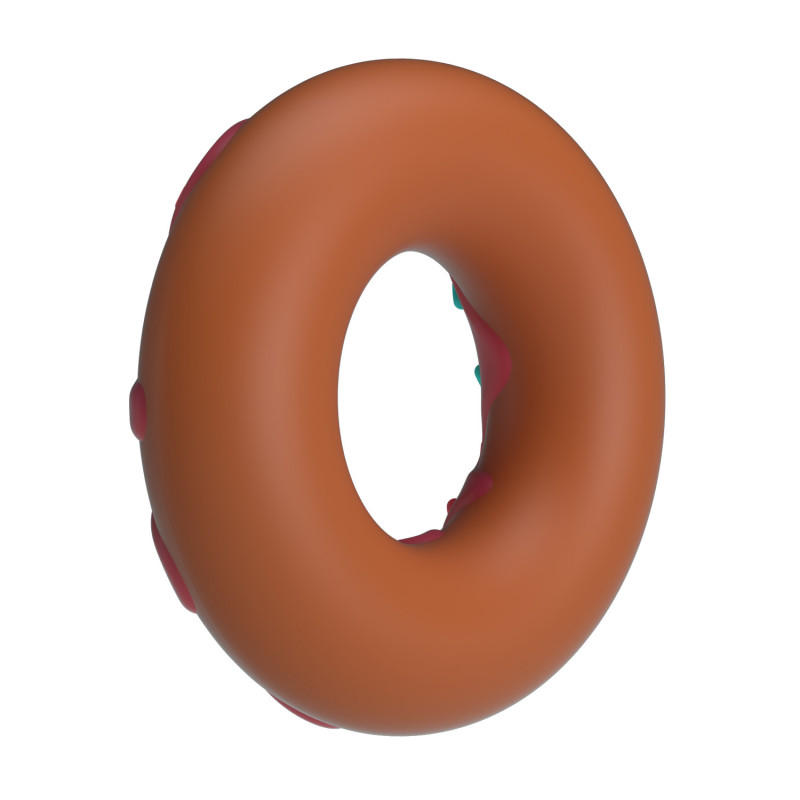 Эрекционное кольцо из супер-силикона Pretty Love Super Donat Berry