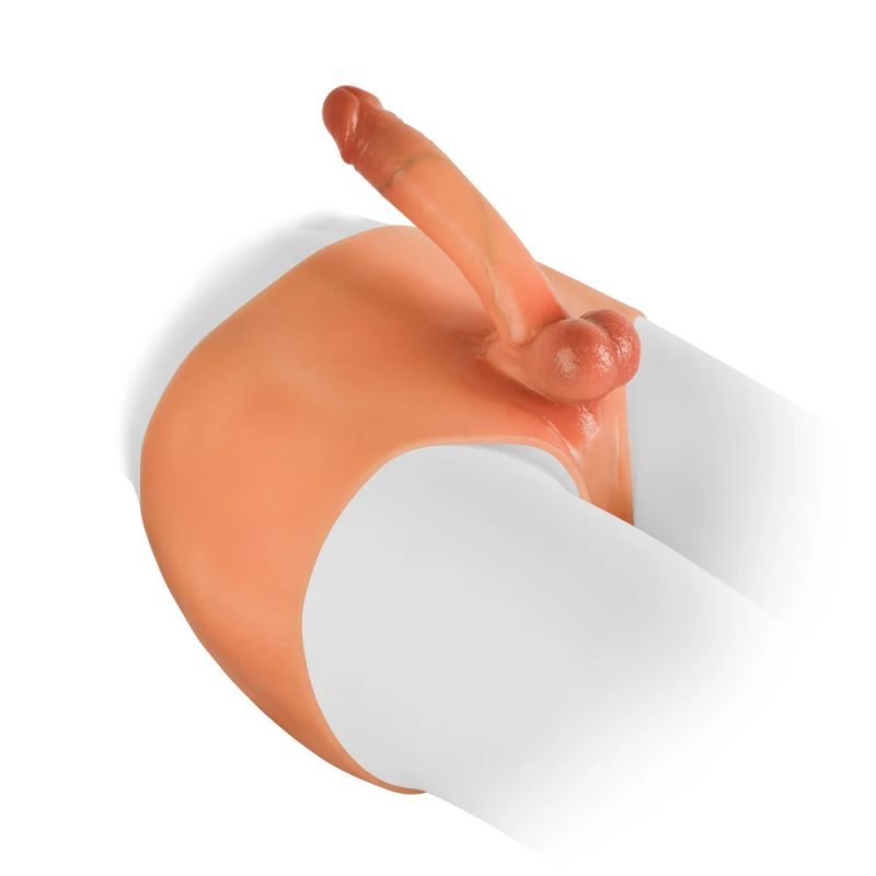Реалистичный страпон на трусиках с эффектом натуральной кожи VSCN Versatile Extreme Realistic Dildo Pants, 18 см