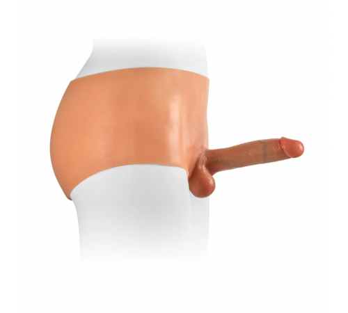 Реалистичный страпон на трусиках с эффектом натуральной кожи VSCN Versatile Extreme Realistic Dildo Pants, 18 см