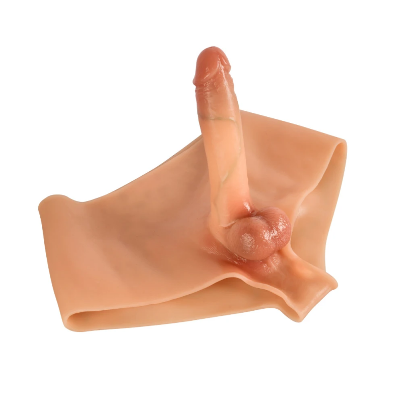 Реалистичный страпон на трусиках с эффектом натуральной кожи VSCN Versatile Extreme Realistic Dildo Pants, 18 см