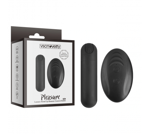 Вибро пуля с пультом ДУ VSCN Pleasure Luxury Mini Rechargeable Bullet Vibrator