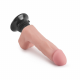 Реалистичный вибратор ультрамягкий 8.6” Extreme Soft Dual Layer Realistic Dildo Vibrator, 22 см