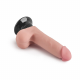 Реалистичный вибратор ультрамягкий 8.6” Extreme Soft Dual Layer Realistic Dildo Vibrator, 22 см