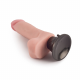 Реалистичный вибратор ультрамягкий 8.6” Extreme Soft Dual Layer Realistic Dildo Vibrator, 22 см
