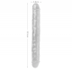 Двухсторонний фаллоимитатор прозрачный VSCN 8.5 " Mr. Rude -Crystal Jellies Realistic Dildo Clear, 30,5 см