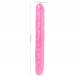 Двухсторонний фаллоимитатор розовый VSCN 8.5 " Mr. Rude -Crystal Jellies Realistic Dildo Clear, 30,5 см