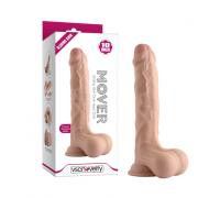 Фаллоимитатор с подвижной кожей VSCN 10'' Sliding Skin Dual Layer Dong-Whole Testicles, 25,4 см
