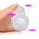Прозрачный мастурбатор с вибрацией VSCN Ice Girl Textured Sensation Stroker
