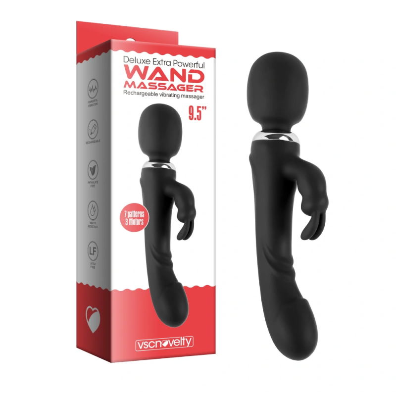Сверхмощный вибратор с 3 моторами VSCN Deluxe Extra Powerful Wand Massager