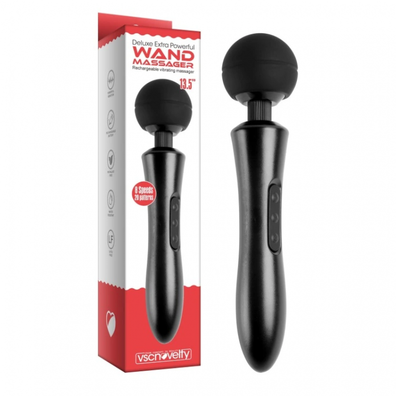 Сверхмощный вибратор массажер VSCN Deluxe Extra Powerful Wand Massager