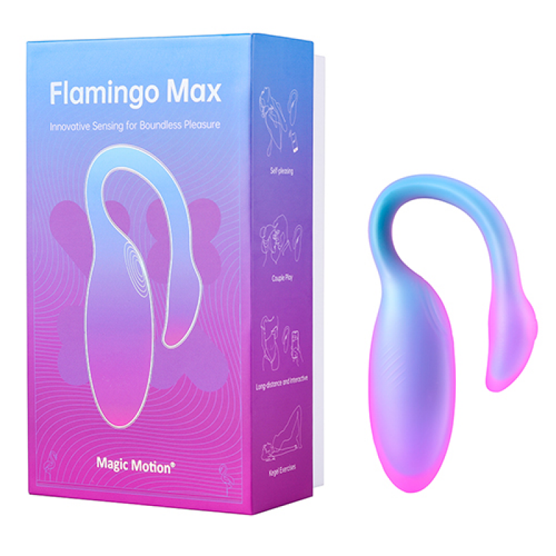 Вибро-яйцо фламинго управление со смартфона Magic Motion Flamingo Max Blue