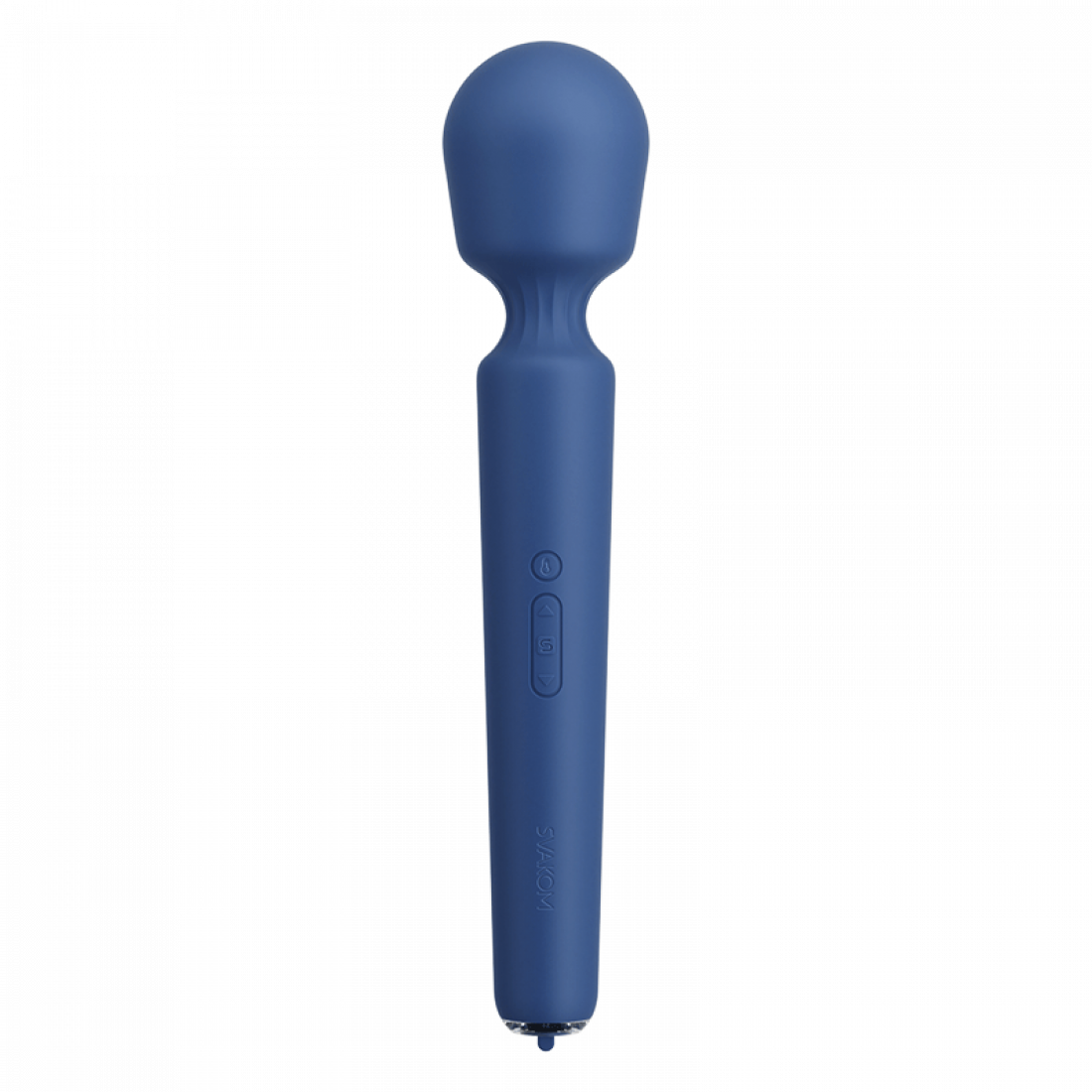 Вибро-маcсажер со сменной насадкой, управление со смартфона SVAKOM EMMA NEO 2 Royal Blue