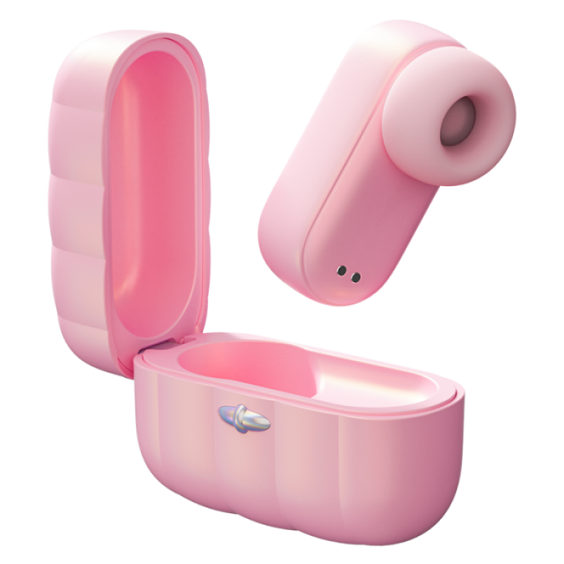 Мини вакуумно-волновой стимулятор клитора в кейсе управление со смартфона SVAKOM Pink Erji App