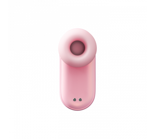 Мини вакуумно-волновой стимулятор клитора в кейсе управление со смартфона SVAKOM Pink Erji App