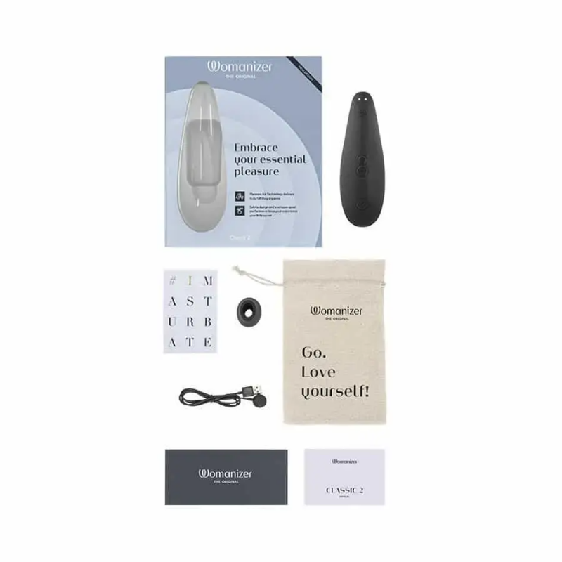 Вакуумный стимулятор Womanizer Classic 2 Black