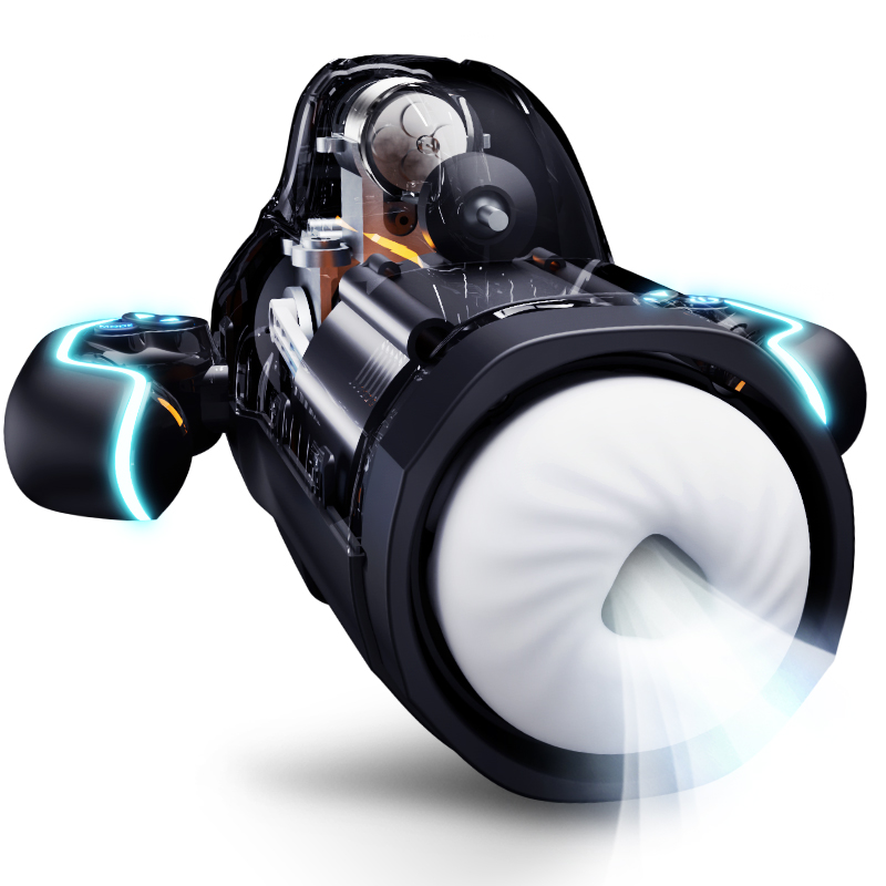 Автоматический мастурбатор с всасыванием Leten Bermuda Storm