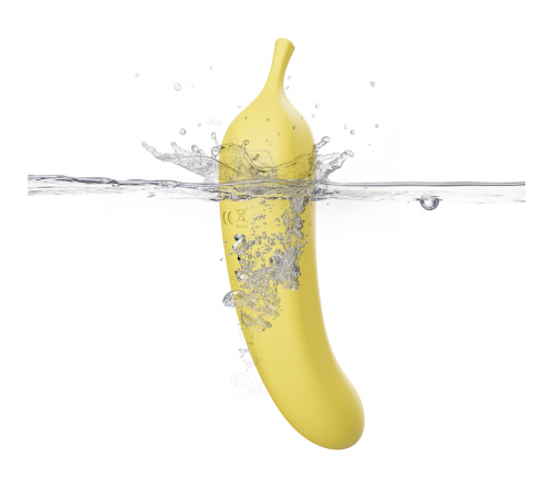 Вакуумный вибро-стимулятор 2 в 1 Banana Orgasm