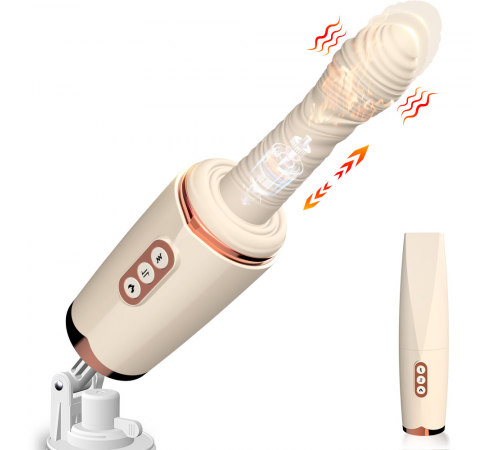 Секс-машина с подогревом Dibe Dildo Machine
