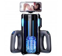 Автоматический мастурбатор с держателем для телефона Leten Thrusting-PRO Cannon King