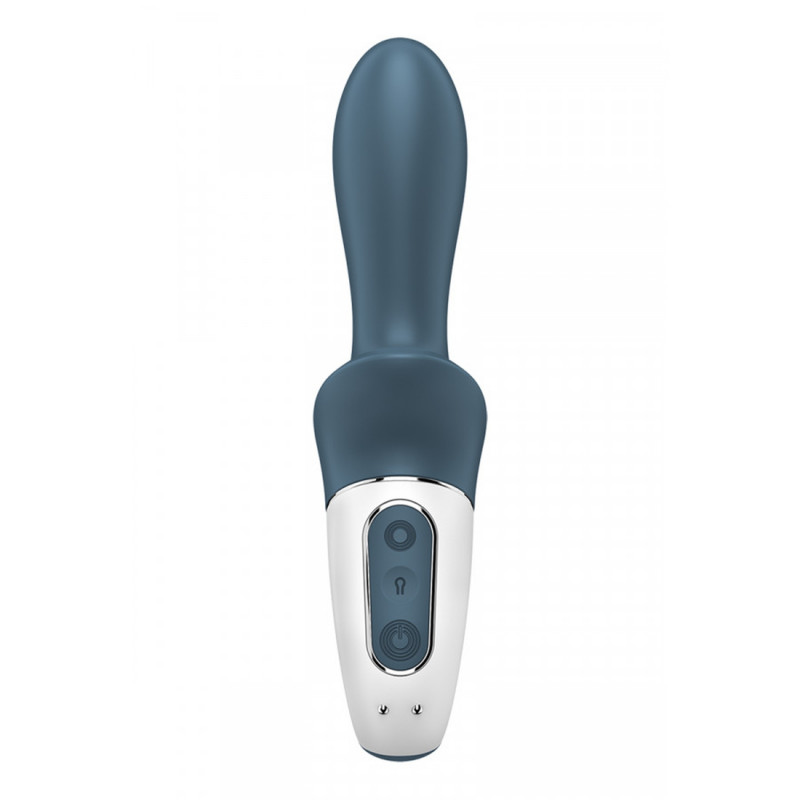 Анальный вибратор с расширением Air Pump Booty 2 dark grey
