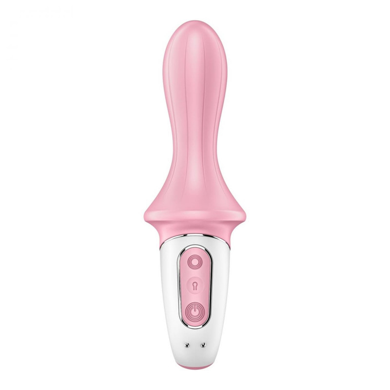 Анальный вибратор с расширением Satisfyer Air Pump Booty 5 Connect App red