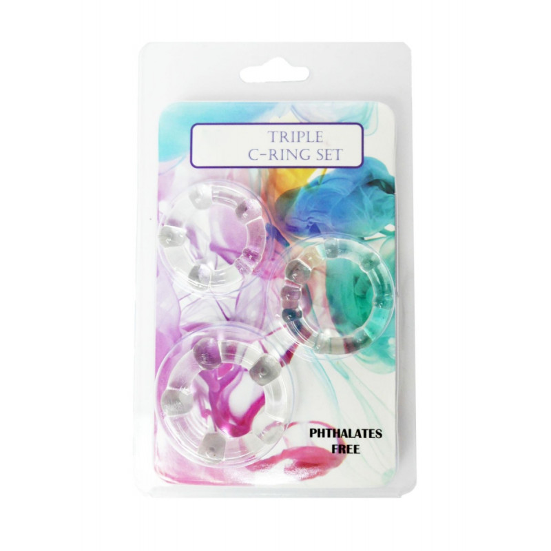 Набор эрекционных колец Cock Ring Set Cristal