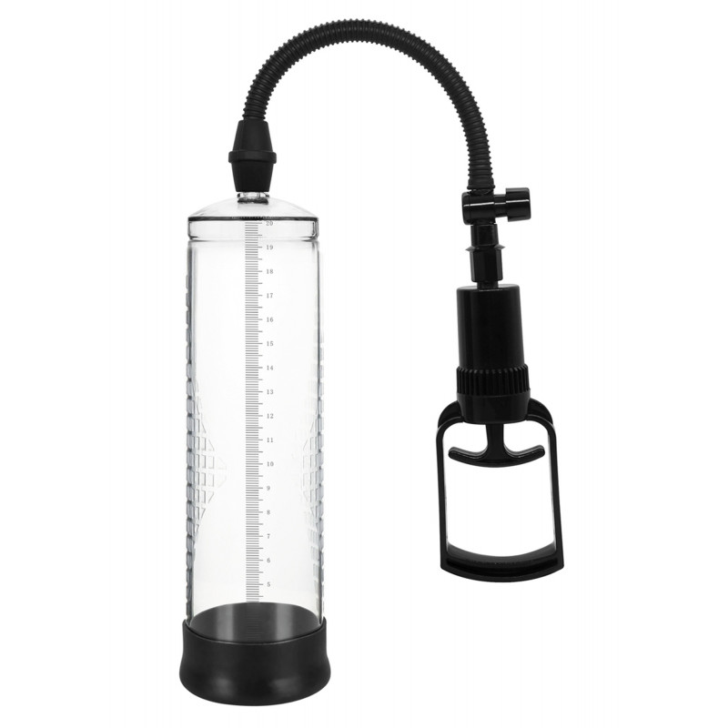 Вакуумная помпа для пениса Powerpump MAX - Black&Clear