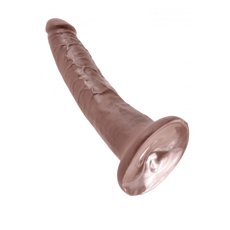 Реалистичный фаллоимитатор на присоске PipeDream Cock 7 Inch Brown skin tone, 18 см