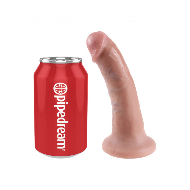 Реалистичный фаллоимитатор на присоске Cock 6 Inch Light skin tone, 15.2 см