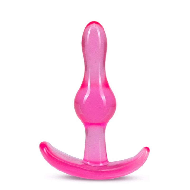 Анальная пробка-плаг B YOURS CURVY ANAL PLUG PINK, розовый