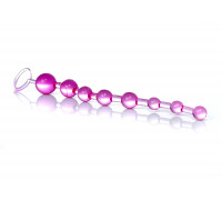 Анальные бусы Jelly Anal 10 Beads Pink