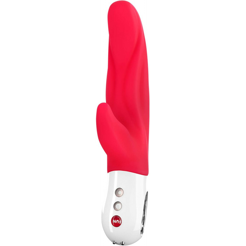 Вибратор кролик Fun Factory - LADY BI india red