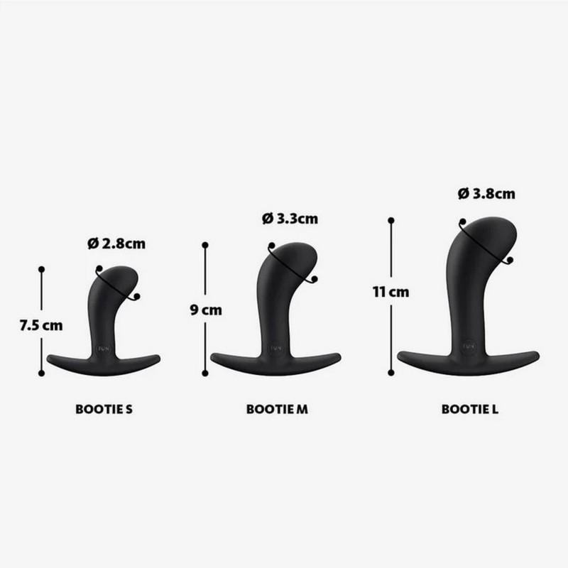 Анальная пробка Fun Factory - BOOTIE M black
