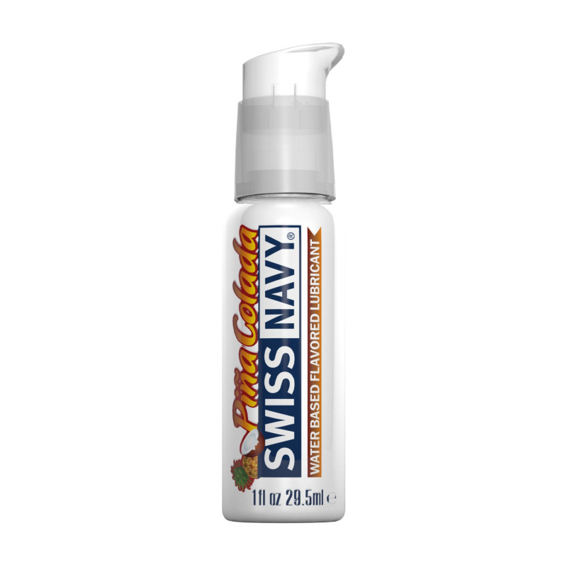 Лубрикант на водной основе со вкусом пина колада Swiss Navy Lubricant with Pina Colada Flavor - 1 fl oz / 30 мл