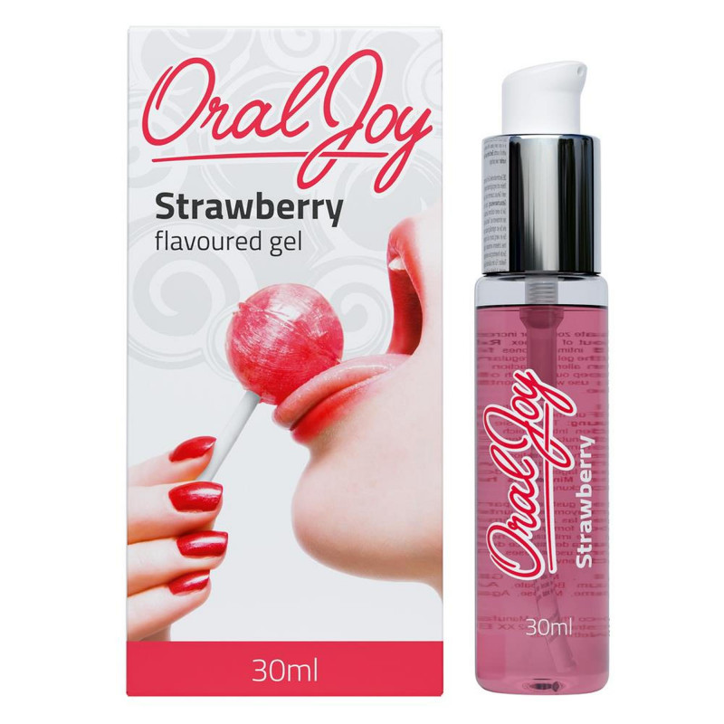 Гель-смазка оральная со вкусом клубники Cobeco Oral Joy Strawberry