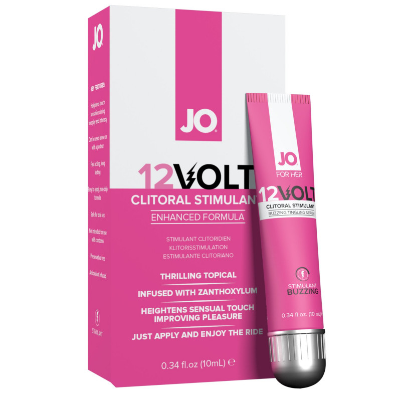 Гель для клиторальной стимуляции System JO - For Her Clitoral Serum Buzzing 12Volt, 10 мл