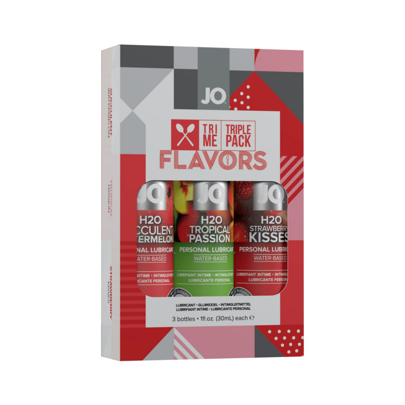 Набор съедобных смазок System JO - Tri Me Triple Pack Flavors