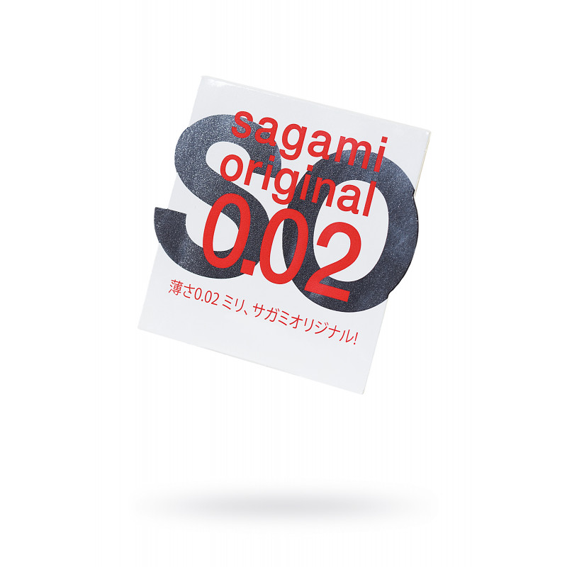 Презервативы Sagami original 0.02, 1 шт.