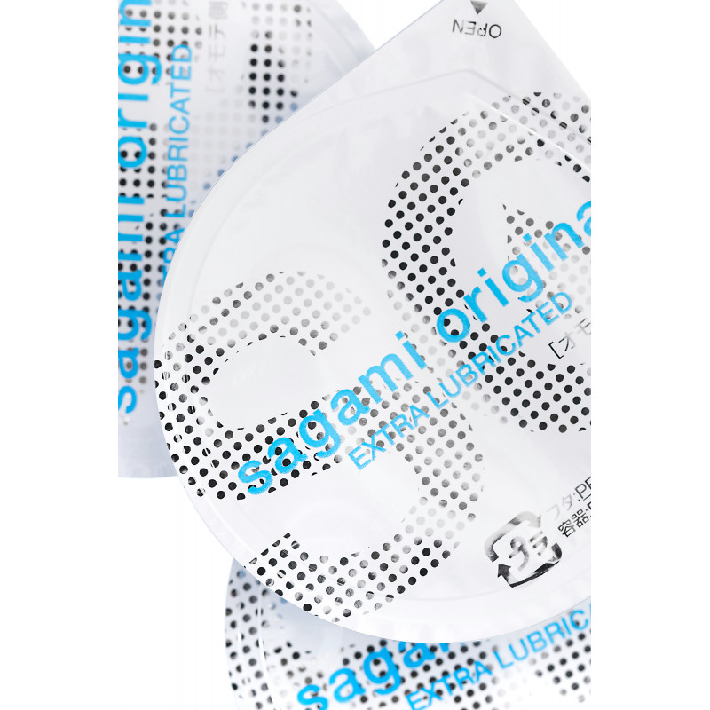 Презервативы Sagami original 0.02 extra lub, 3 шт.