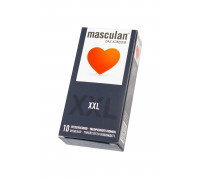 Презервативы Masculan, classic 4, XXL, увеличенного размера, 20 см, 5,4 см, 10 шт.