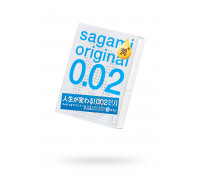 Презервативы Sagami original 0.02 extra lub, 3 шт.
