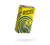 Презервативы Ganzo, classic, классические, латекс, двойная смазка, 18,5 см, 5,2 см, 15 шт.