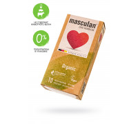 Презервативы masculan ORGANIC №10 утонченные, 18,5 см, 5.3 см, 10 шт.
